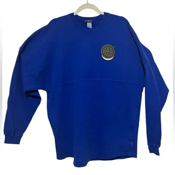 Oreo Cookie Splash Unisex Spirit Jersey Royal Blue Size Large